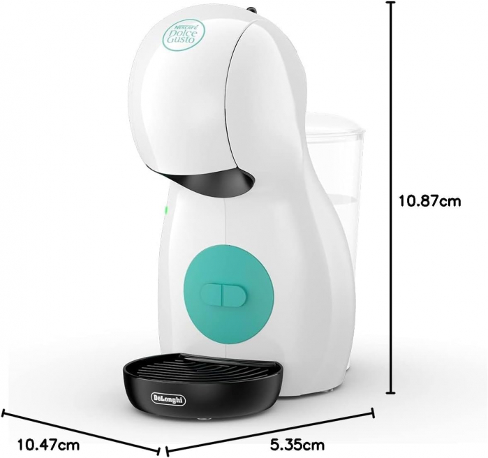 De'Longhi Nescafé Dolce Gusto Piccolo XS EDG 210.W, aparat de cafea cu capsule pentru băuturi calde și reci, presiune de 15 bar, dozare manuală a apei, 0,8 l - BUN [3]
