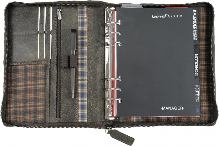 Dosar planificator din piele, Bind 15503 - CA NOU [2]