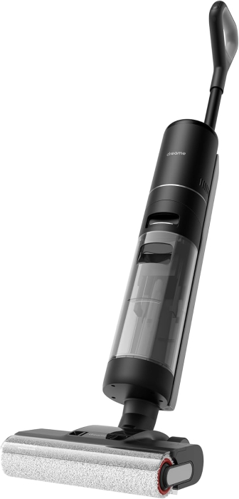 Dreame H12 Pro – Aspirator umed/uscat fără fir, cu perie pentru margini, funcție de auto-curățare, detectare murdărie, afișaj LED, autonomie până la 35 min, rezervor apă 900 ml, pentru pardoseli dure [1]