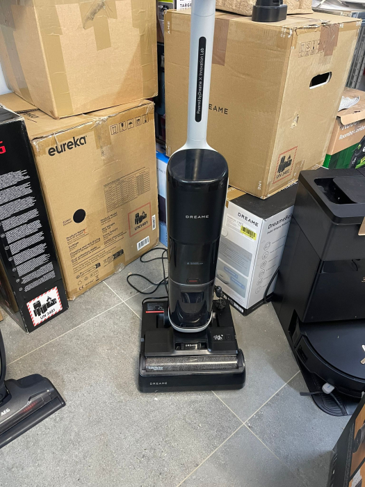 Dreame H14 – Aspirator umed/uscat, spălare cu perii, uscare cu aer cald 60°C, braț pliabil 180°, uscare rapidă 5 min, auto-curățare cu două rotații, putere de aspirare 18.000 Pa, curățare dublă a marg [8]