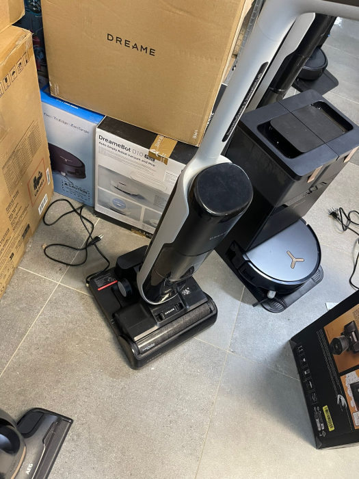 Dreame H14 – Aspirator umed/uscat, spălare cu perii, uscare cu aer cald 60°C, braț pliabil 180°, uscare rapidă 5 min, auto-curățare cu două rotații, putere de aspirare 18.000 Pa, curățare dublă a marg [9]