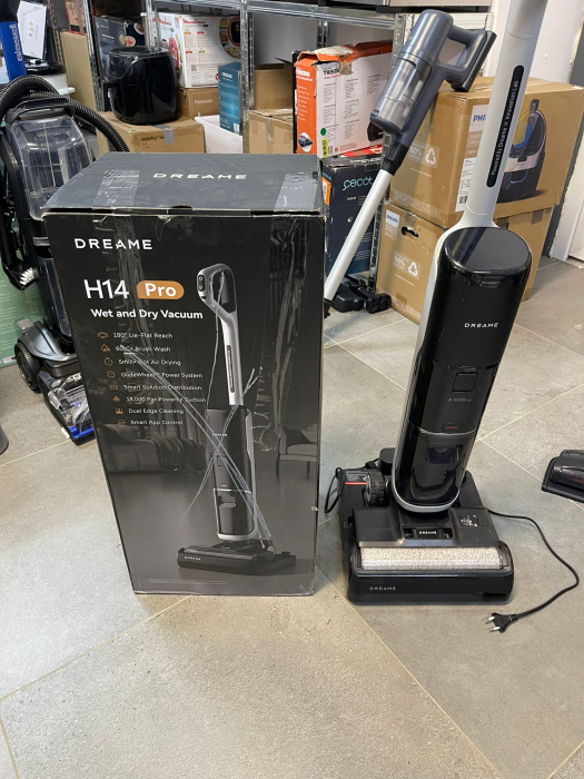Dreame H14 Pro – Aspirator umed și uscat, 180° răsturnare, întreținere perie la 60°C, uscare rapidă în 5 minute, distribuție automată a soluției de curățare, control prin aplicație, roți GlideWheel, p [11]