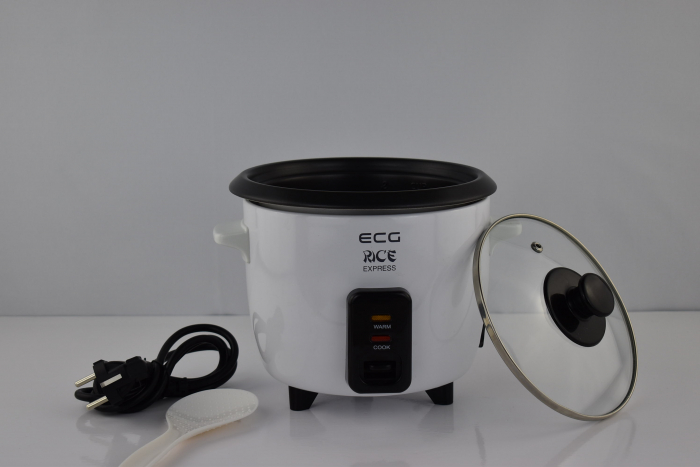 ECG RZ11 - Oală de gătit orez,1L pentru toate tipurile de orez, 400W, funcție de menținere la cald - BUN [4]