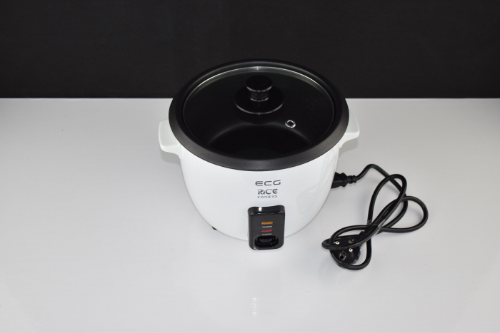 ECG RZ11 - Oală de gătit orez,1L pentru toate tipurile de orez, 400W, funcție de menținere la cald -FOARTE BUN [4]