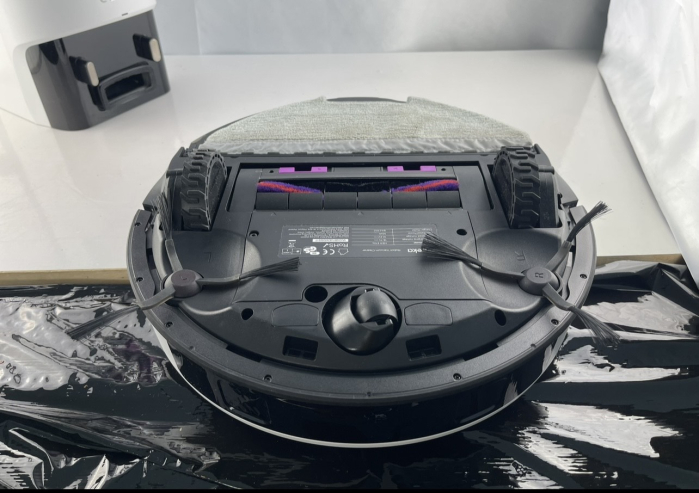 EUREKA E10s DE – Robot aspirator și mop + Stație de aspirare fără sac Multi-Cyclone (4000 Pa, detectare covoare și ridicare mop, navigație LiDAR, ideal împotriva părului de animale [12]