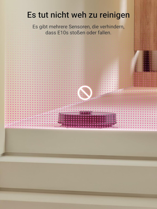 EUREKA E10s DE – Robot aspirator și mop + Stație de aspirare fără sac Multi-Cyclone (4000 Pa, detectare covoare și ridicare mop, navigație LiDAR, ideal împotriva părului de animale [4]