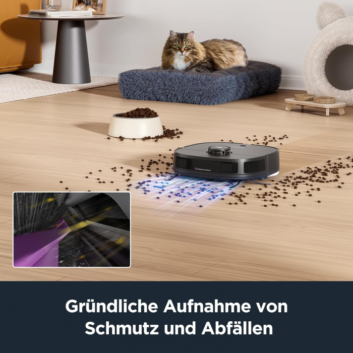 EUREKA J12 ULTRA aspira & spala, stațe de curatare, senzor pe baza de AI, ideal pentru parul de animale [10]