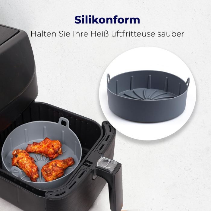 Accesorii pentru friteuza cu aer cald - XL și XXL - compatibile cu Philips, COSORI, Princess, Ninja, Tefal, Innsky - CA NOU [4]