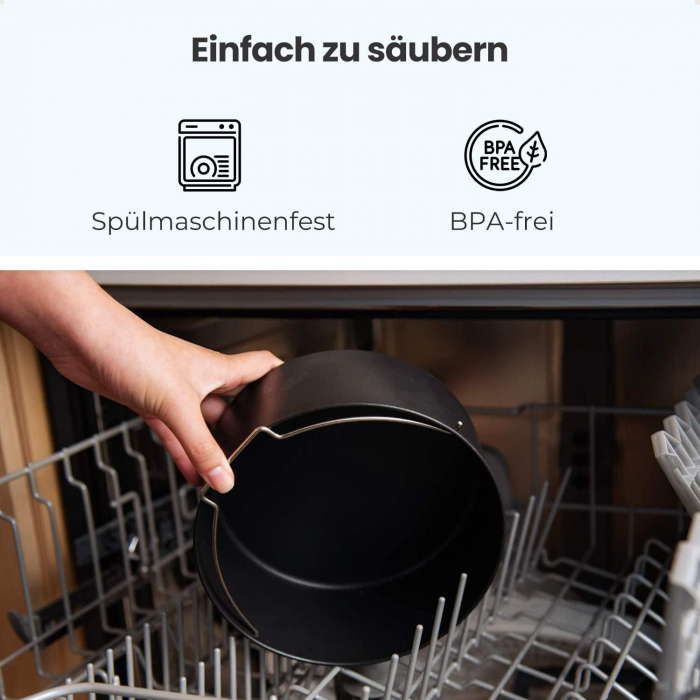 Accesorii pentru friteuza cu aer cald - XL și XXL - compatibile cu Philips, COSORI, Princess, Ninja, Tefal, Innsky - CA NOU [5]