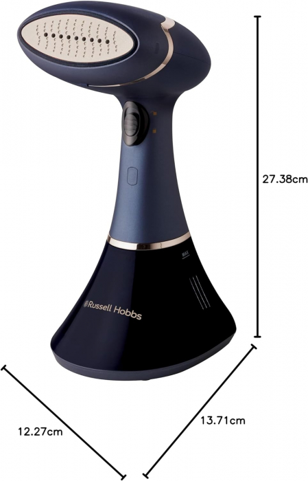 Fier de călcat cu abur Multi Steam Genie Pro Aroma (1800W, abur de 32g/min, fier de călcat pentru călătorii inclusiv 3 atașamente: pentru haine, perdele, mobilier tapițat) -CA NOU [3]