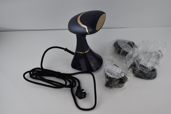 Fier de călcat cu abur Multi Steam Genie Pro Aroma (1800W, abur de 32g/min, fier de călcat pentru călătorii inclusiv 3 atașamente: pentru haine, perdele, mobilier tapițat) -CA NOU [10]