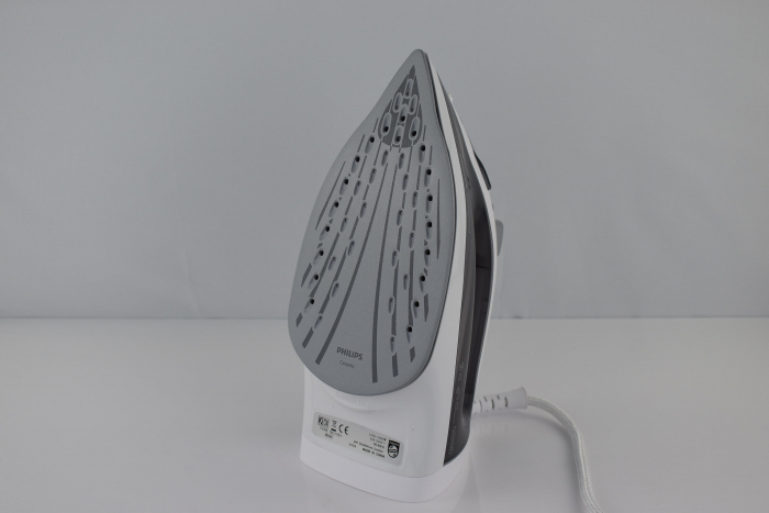 Fier de călcat cu abur Philips EasySpeed, 4 setări de abur, 2000 W, talpă ceramică, rezervor de apă de 220 ml, gri - CA NOU [7]