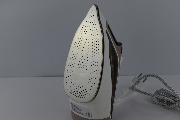 Fier de călcat cu abur Rowenta DX1635 Effective | 2400 Watt, Jet de abur 120 g/min, Sistem anti-calcar ,300 de orificii pentru distribuție excelentă a aburului ,Cupru/Alb - BUN [5]