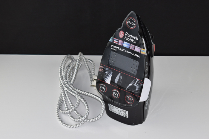 Fier de călcat cu abur Russell Hobbs Power, 3100W, abur 70 g/min, abur suplimentar 210 g/min, 350ml, talpă ceramică, funcție de auto-curățare și pulverizare, anti-calcar, oprire picurare - CA NOU  [7]