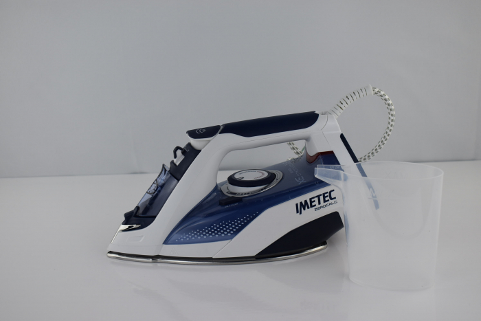 Fier de călcat Imetec ZeroCalc Z3 3500 cu Tehnologie Anticalcar, Placă din Oțel Inoxidabil  2400 W, 150 g de Abur, -FOARTE BUN [9]