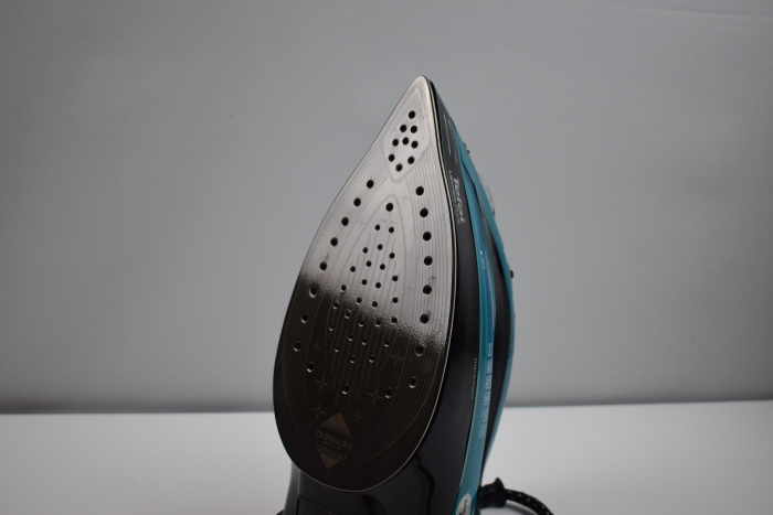 Fier de calcat Tefal FV9844E0 Ultimate Pure, 3200 W, Talpa Durilium AirGlide Autoclean, jet de aburi 250gr/min, Micro-Calc Filter 2in1, Negru/Bleu [12]