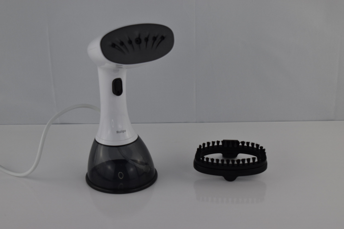 Fier de călcat vertical-ROLIPO rezervor de apa 400ml, Abur 30g/min, indepartarea rapida si usoara a cutelor, Lungimea cablului 2.2m, Alb - CA NOU [7]