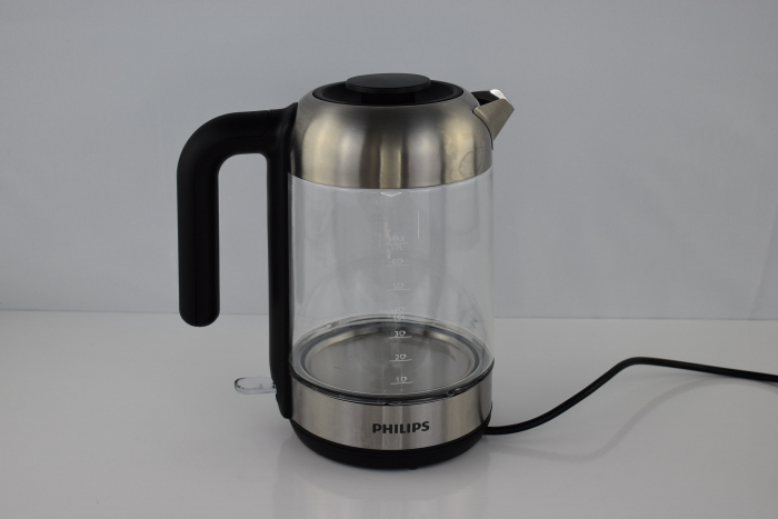 Fierbator de apa ,Philips HD9339/80, 1,7 Litri, Iluminare LED, Protecție împotriva Funcționării Fără Apă, Filtru de Cernere Micro Detașabil, 2200 W - FOARTE BUN [9]