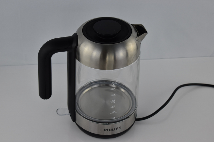 Fierbator de apa ,Philips HD9339/80, 1,7 Litri, Iluminare LED, Protecție împotriva Funcționării Fără Apă, Filtru de Cernere Micro Detașabil, 2200 W - FOARTE BUN [12]