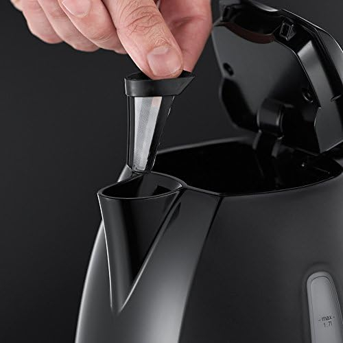 Fierbător de apa Russell Hobbs Textures+ 22591-70, 1.7 L, 2400 W, Iluminare LED -CA NOU [3]