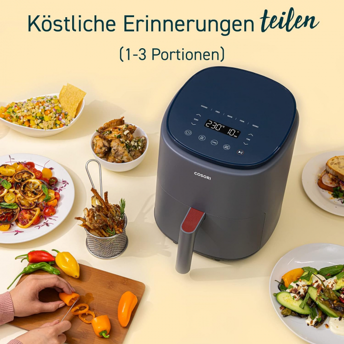 Friteuză cu aer cald 3.8L, COSORI, 7 funcții, MAX 230℃, WiFi, 1500W - BUN [2]