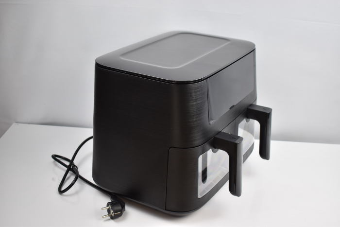 Friteuza cu aer cald Dual Zone, Airfryer 9L, 2570W,  9 meniuri presetate -FOARTE BUN [9]