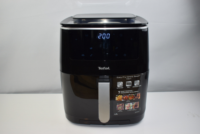 Friteuza cu aer cald Tefal EasyFry Grill & Steam FW201815, 1700 W, 7 programe automate, capacitate 6.5L, tehnologie ExtraCrisp, functie gatit la abur [8]