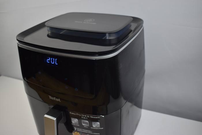 Friteuza cu aer cald Tefal EasyFry Grill & Steam FW201815, 1700 W, 7 programe automate, capacitate 6.5L, tehnologie ExtraCrisp, functie gatit la abur [9]