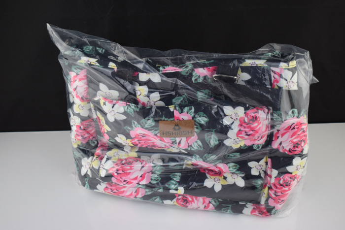 Geantă Termoizolantă HSHRISH pentru Prânz, Picnic și Cumpărături, Capacitate 15L, Roz  -ca nou [5]