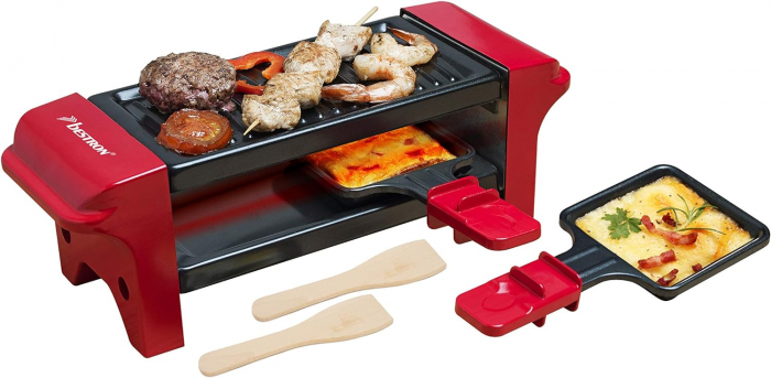Grătar electric, Bestron cu Raclette, 2 persoane, 350w - BUN [3]