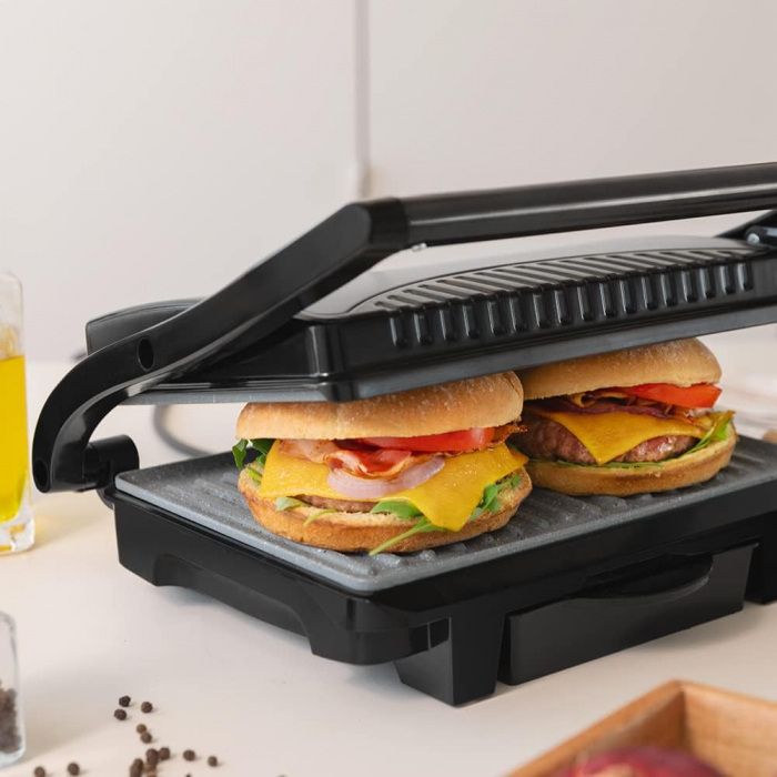 Grătar Electric Cecotec Rock'nGrill 1000 W Dark - DAUNĂ DE TRANSPORT [2]