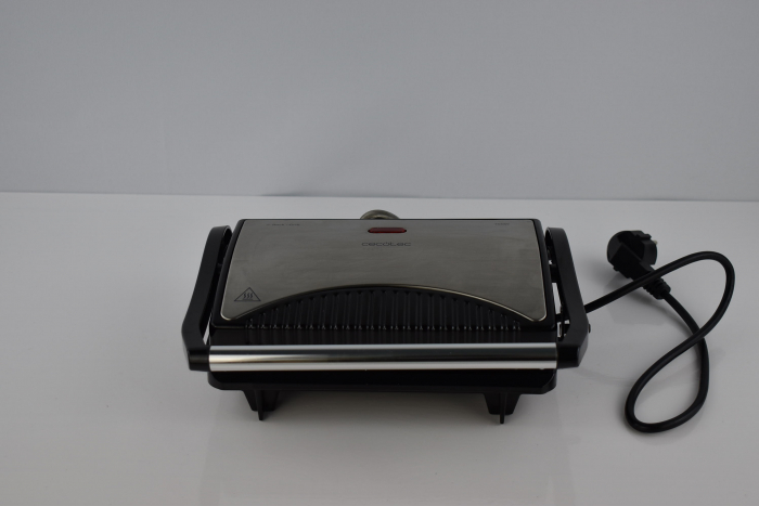 Grill de contact,gratar electric,Sandwisch-maker de 1500 W, acoperire ecologică (700 W) -FOARTE BUN [6]