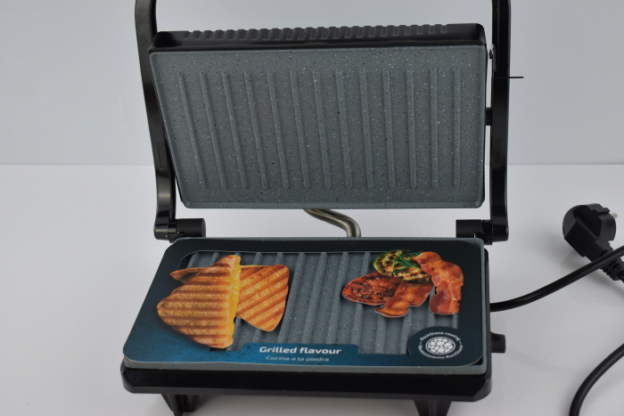Grill de contact,gratar electric,Sandwisch-maker de 1500 W, acoperire ecologică (700 W) -FOARTE BUN [8]