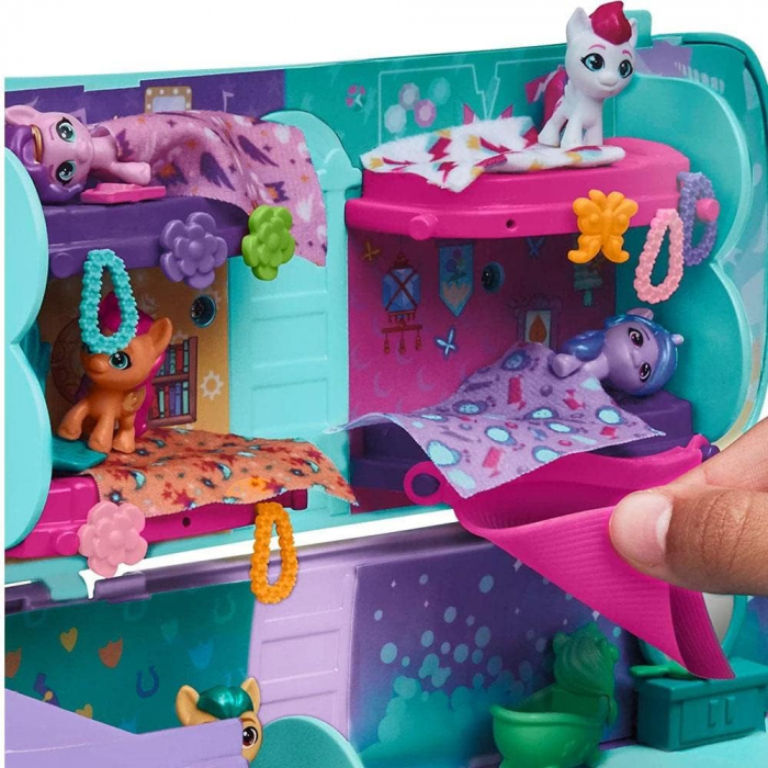 Jucărie'' My Little Pony Mini World Magic'', Mare Stream, 5 figurine de ponei, Set de Jocuri pentru Copii [8]