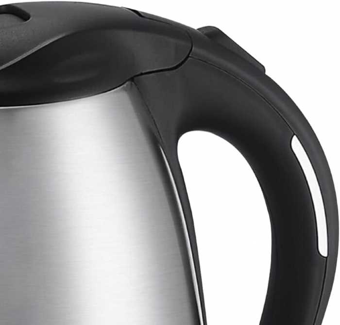 Kamberg - Fierbător electric pentru apă, din oțel inoxidabil, 18/10 – 1,8 litri – 1500 W – fierbere rapidă - BUN [2]