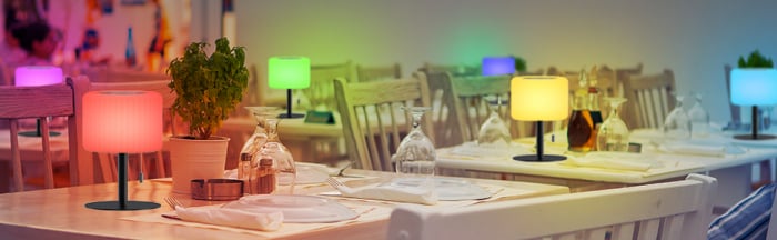 Lampă de masă fără fir pentru exterior, încărcabilă prin USB și solar, impermeabilă IP44, pentru grădină, balcon, restaurant. [11]