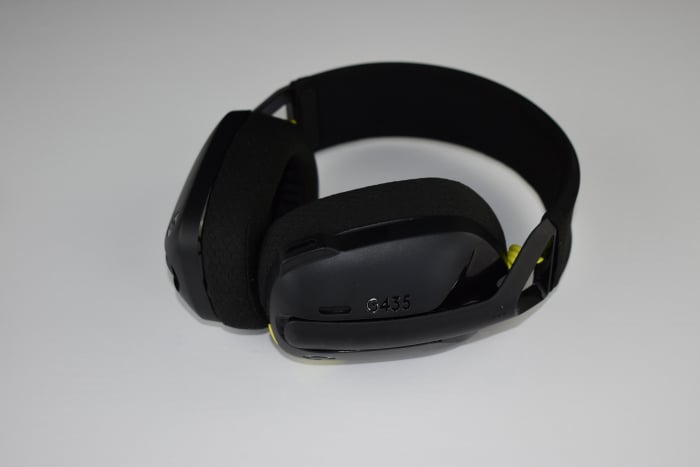 Logitech G435 Wireless Bluetooth Gaming Headset, Căști Over-Ear Ușoare, Microfoane Încorporate, Baterie 18 Ore, Compatibil cu Dolby Atmos, PC, PS4, PS5, Telefon Mobil, Nintendo Switch - CA NOU [9]