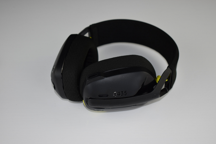 Logitech G435 Wireless Bluetooth Gaming Headset, Căști Over-Ear Ușoare, Microfoane Încorporate, Baterie 18 Ore, Compatibil cu Dolby Atmos, PC, PS4, PS5, Telefon Mobil, Nintendo Switch - FOARTE BUN [8]