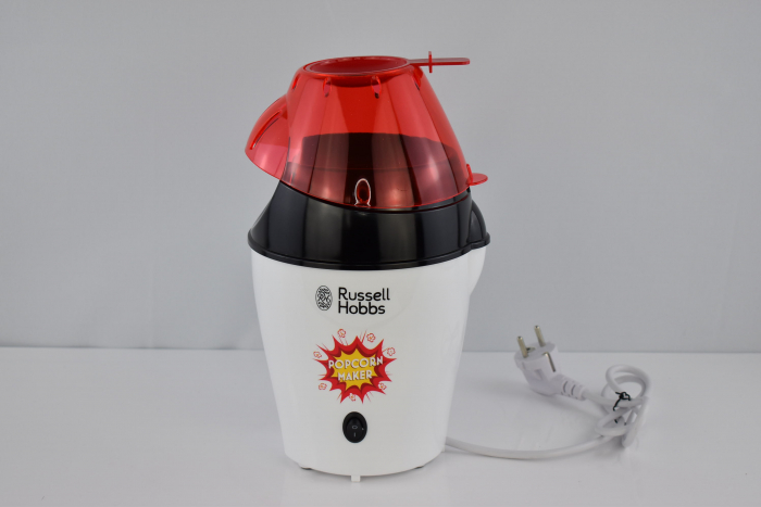Mașină de făcut popcorn Russell Hobbs cu aer cald, fără grăsime și ulei, inclusiv lingură de măsurat - FOARTE BUN  [8]