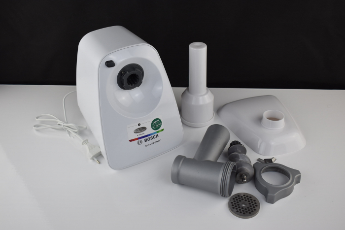 Mașină de tocat carne Bosch, electrică, 1500 W, 2 site, 1 treapta de putere, 1.7 kg/min - FOARTE BUN [4]