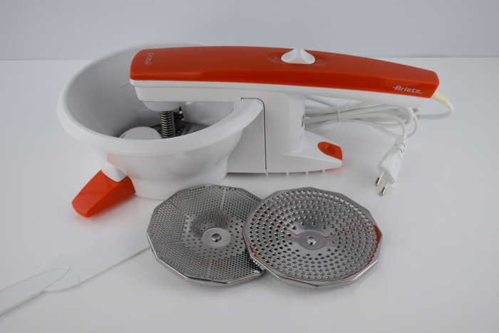 Mașină de Tocat Electrică Ariete , Demontabil și Lavabil în Mașina de Spălat Vase, 25W, Alb/Portocaliu [6]