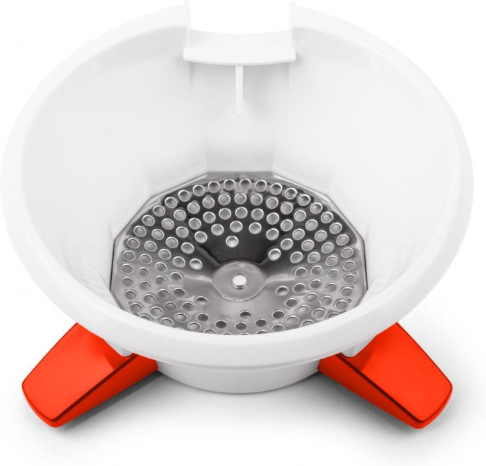 Mașină de Tocat Electrică Ariete , Demontabil și Lavabil în Mașina de Spălat Vase, 25W, Alb/Portocaliu [2]