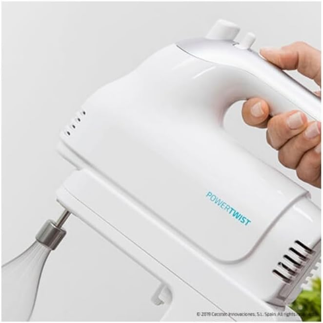 Mixer cu Suport Cecotec PowerTwist 500 Gyro - Putere de 500 W, 5 Viteze Inclusiv Turbo, 3 Accesorii, Fără BPA, Bol de 3,5 L - CA NOU [4]