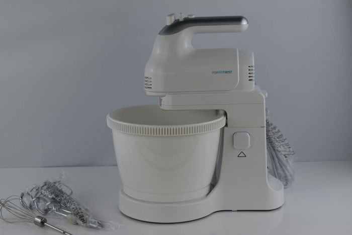 Mixer cu Suport Cecotec PowerTwist 500 Gyro - Putere de 500 W, 5 Viteze Inclusiv Turbo, 3 Accesorii, Fără BPA, Bol de 3,5 L - CA NOU [10]