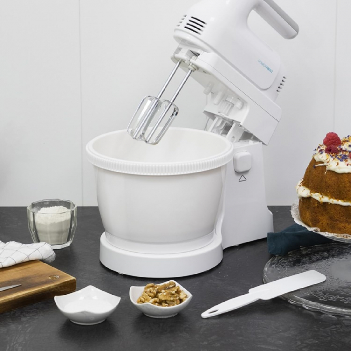 Mixer cu Suport Cecotec PowerTwist 500 Gyro - Putere de 500 W, 5 Viteze Inclusiv Turbo, 3 Accesorii, Fără BPA, Bol de 3,5 L - CA NOU [9]