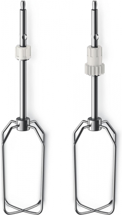 Mixer de mână Philips HR3741/00, 450 W, 5 viteze + Turbo, Alb/Negru -FOARTE BUN [4]