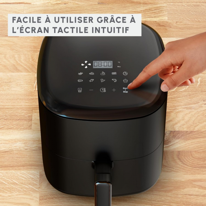 Moulinex Easy Fry Max 5L, cu 70% mai economă, 10 programe presetate, pana la 6 persoane -BUN [4]