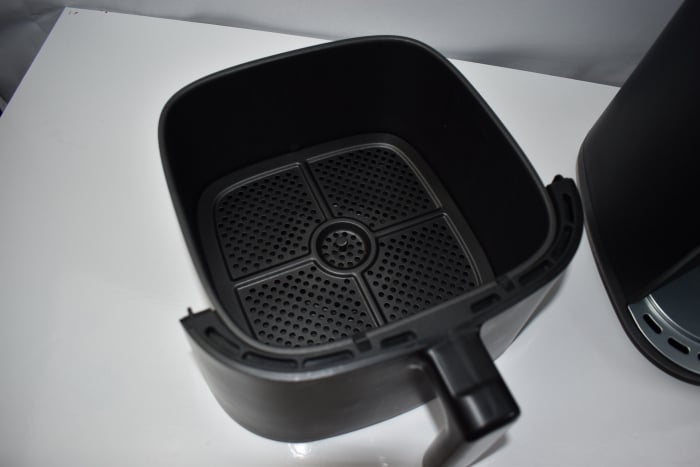 Moulinex Easy Fry Max 5L, cu 70% mai economă, 10 programe presetate, pana la 6 persoane -BUN [21]