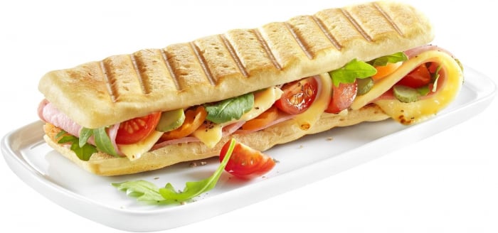 Moulinex SM156D Aparat de Sandwich Ultracompact Metalic, Plăci Antiaderente [Clasa energetică A],700W [4]