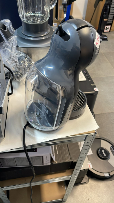 NESCAFE DOLCE GUSTO Mini Me KP1238 – Cafetieră cu capsule, băuturi calde și reci, 15 bari, rezervor 0,8 L, Eco-Mode, negru/antracit [6]